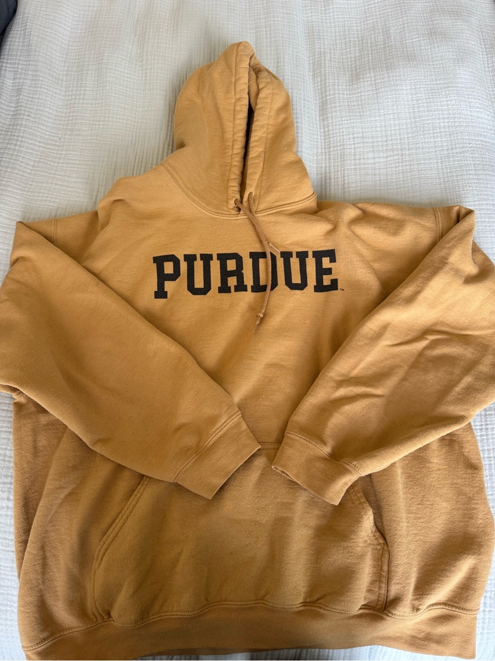 Purdue Gold Hooded Sweatshirt